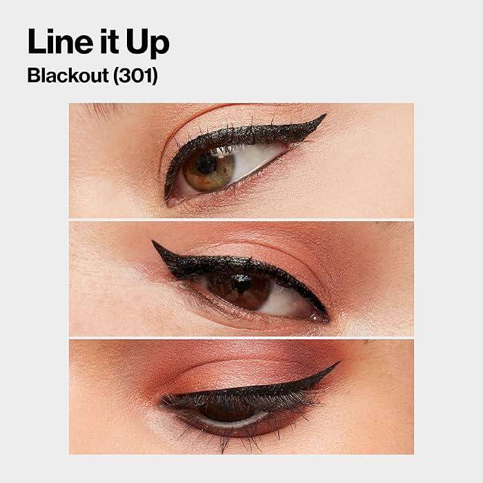 REVLON ColorStay Micro Easy Precision Liquid Eyeliner, Waterproof, Smudgeproof, Longwearing with Felt Tip Applicator, 301 Blackout, 0.057 fl oz - Image 6