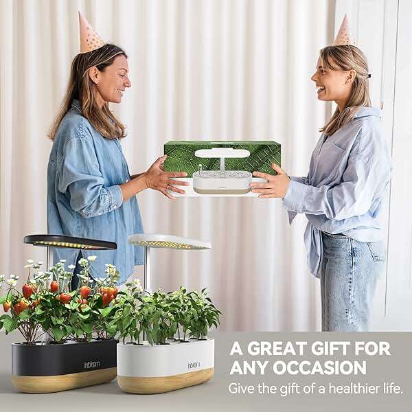 inbloom Hydroponics Growing System 12 Pods, Indoor Herb Garden with LEDs Full-Spectrum Plant Grow Light, Water Shortage Alarm, Automatic Timer, Height Adjustable, Ideal Gardening Gifts for Women - Image 6