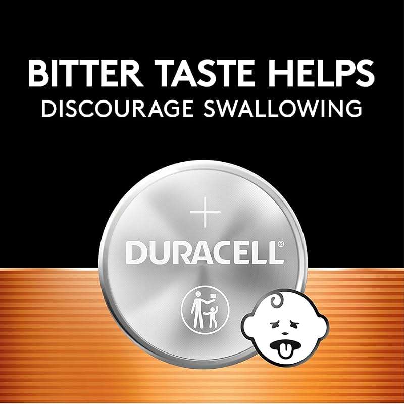 Duracell CR2032 3V Lithium Battery, Child Safety Features, 12 Count Pack, Lithium Coin Battery for Key Fob, Car Remote, Glucose Monitor, CR Lithium 3 Volt Cell (2032 3V) - Image 2