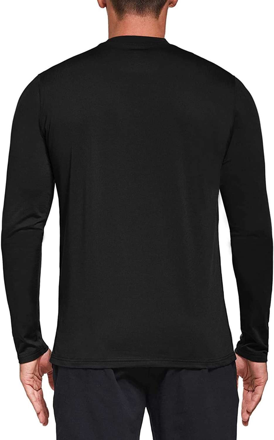 Men's 1, 3 or 5 Pack Performance Long Sleeve T-Shirts, UPF 50+ Sun Protection Shirts, Athletic Gym Workout Shirts for Running - Image 6