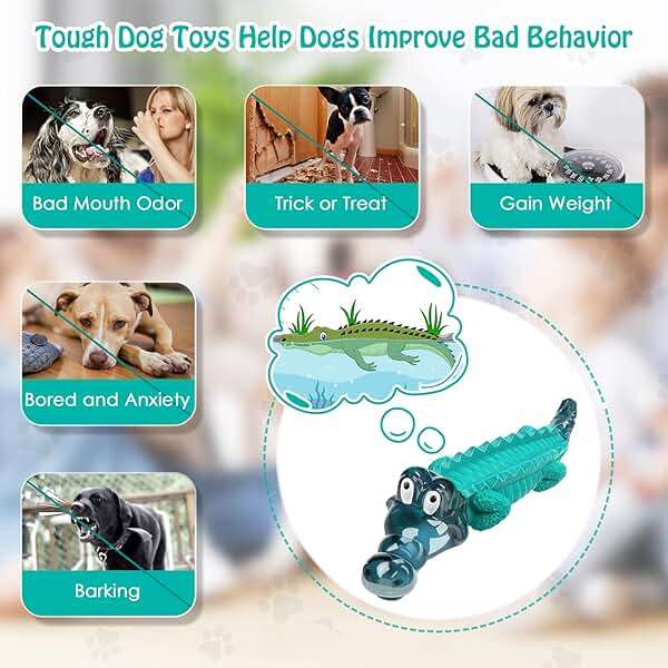 Jeefome Dog Toys for Aggressive Chewers - Tough, Indestructible Dog Chew Toys for Large, Medium, Small Breed Dogs to Keep Them Busy - Image 5