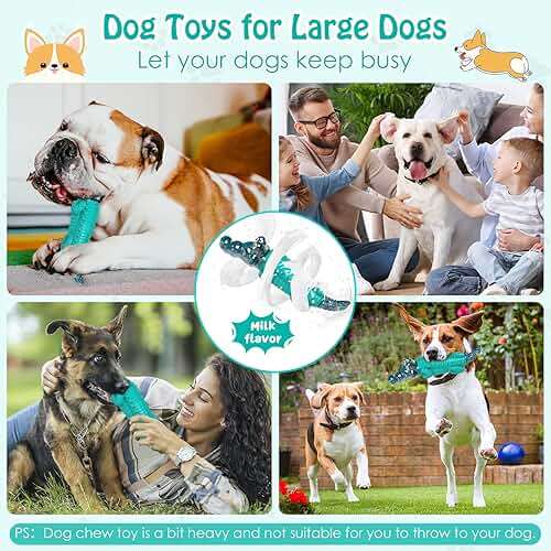 Jeefome Dog Toys for Aggressive Chewers - Tough, Indestructible Dog Chew Toys for Large, Medium, Small Breed Dogs to Keep Them Busy - Image 6