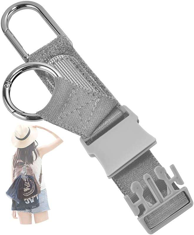 ZINZ Elastic Jacket Gripper Travel Strap with D-Ring Hooks and Buckle, Suitcase Straps Belts Travel Accessories, Makes Your Hands Free - Image 1