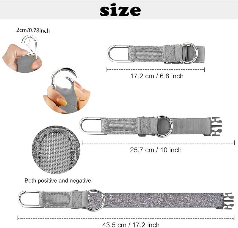 ZINZ Elastic Jacket Gripper Travel Strap with D-Ring Hooks and Buckle, Suitcase Straps Belts Travel Accessories, Makes Your Hands Free - Image 2
