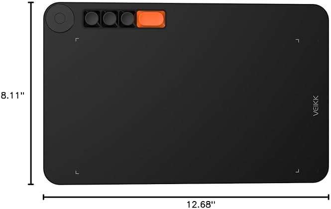 VEIKK Graphics Drawing Tablet Voila L Drawing Pad 10X6 inch,with 4 Customized Keyboard Hot Keys,8192 Levels Battery-Free Stylus Pen,Compatible with PC/Mac/Windows/Linux - Image 11
