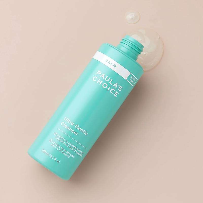 Paula's Choice CALM Ultra-Gentle Face Cleanser for Sensitive Skin, Facial Wash, Calms + Soothes Redness, Daily Face Wash for Rosacea-Prone & Eczema-Prone Skin, & Fragrance-Free, 6.7 Fl Oz - Image 5