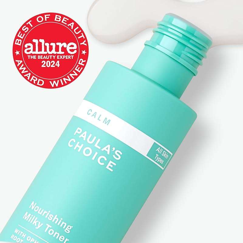 Paula’s Choice Calm Nourishing Milky Toner for Sensitive Skin, Calms + Soothes Redness, Suitable for Rosacea-Prone & Eczema-Prone Skin, Fragrance-Free, 4 Fl Oz. - Image 2