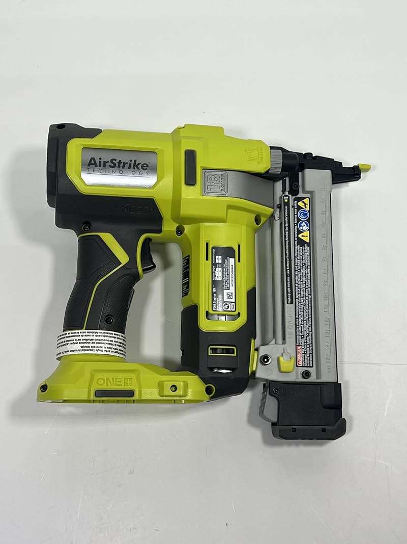 RYOBI ONE+ 18-Gauge Cordless AirStrike Narrow Crown Stapler P361 Green - Image 4