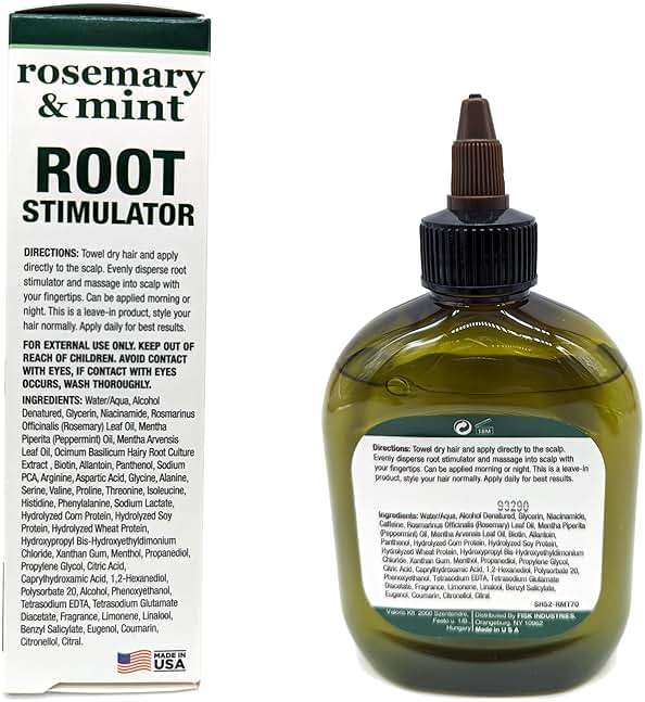 Difeel Rosemary and Mint Root Stimulator Oil with Biotin for Hair Growth, 7.1 oz. - Hair Growth Scalp Treatment - Image 7