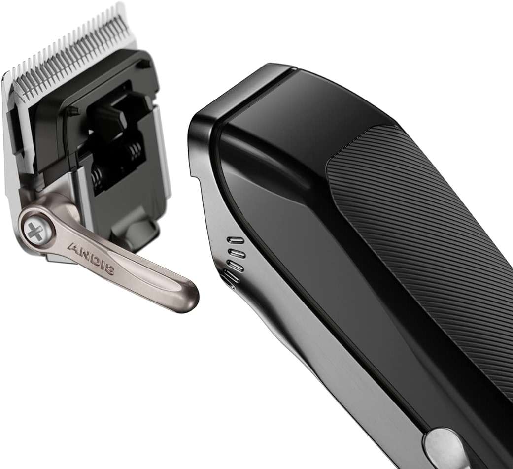 Andis 86000 reVITE Cordless Lithium-Ion Adjustable Fade Hair Cutting Clipper with Stainless Steel Blade - Black - Image 4