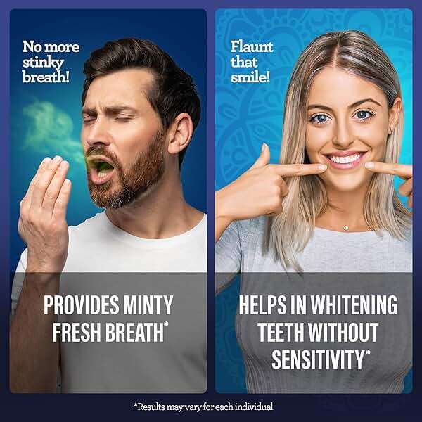 GuruNanda Teeth Whitening Dual Barrel Oxyburst Mouthwash - Alcohol & Fluoride Free, Hydrogen Peroxide to Promote Whiter Teeth - Wild Mint - 20 Fl Oz - Image 6