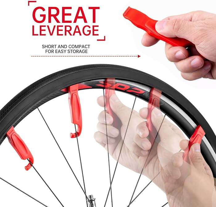 Bicycle Tire Levers - Ultra Strong Tire Removal Tool for Road or Mountain Bike Tires - Image 4