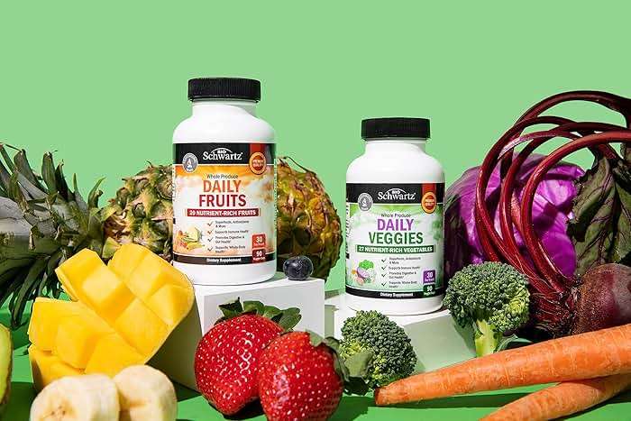 Daily Fruits and Vegetables Supplement for Adults - Super Fruit and Veggies Capsules for Enhanced Energy Gut Health Immune Support & Overall Wellness with 47 Whole Food Fruits and Veggies - 1 Month - Image 6