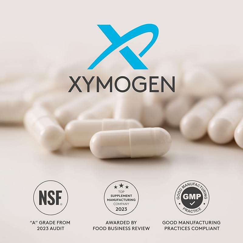 XYMOGEN Yeast Rice - Heart Health & Cardiovascular Support - Maintain Healthy Blood Lipid & Cholesterol Levels - Monacolin K & Citrinin-Free - Vegetarian, Non-GMO & Gluten-Free - 60 Capsules - Image 5