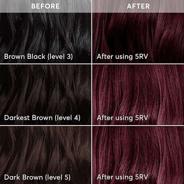Madison Reed Radiant Hair Color Kit - 5RV Dark Garnet Red with Vibrant Red Violet Tones (Rimini Garnet), Vivid Permanent Hair Dye for Bold Color & Maximum Shine | PPD-Free & Ammonia-Free, 1 Pack - Image 6
