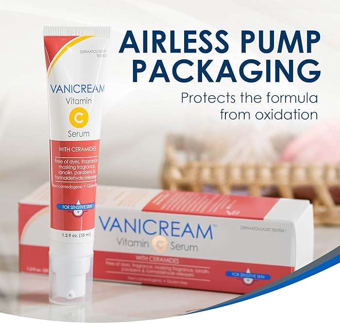 Vanicream Vitamin C Serum, 1.2 Fl Oz, Formulated without Common Irritants for Sensitive Skin, Milky and Lightweight Brightening Serum, Hydrates & Boosts Glow, Dermatologist-Tested - Image 6