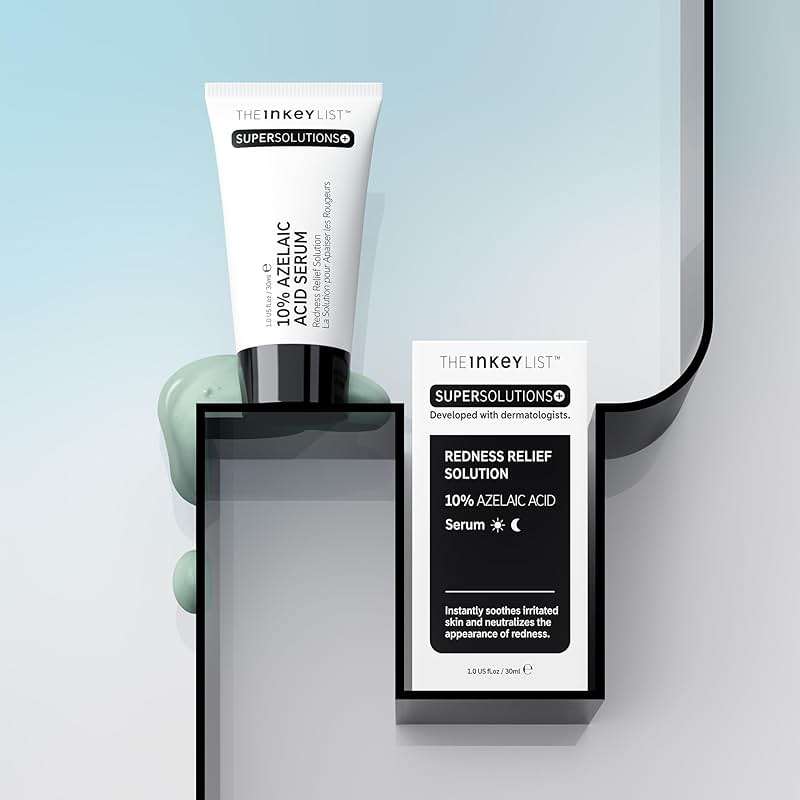 The INKEY List SuperSolutions Azelaic Acid 10% Serum, Fast-Absorbing Formula Helps Reduce Appearance of Redness and Soothes Skin, Leaves No White Cast, 1.01 fl oz - Image 4