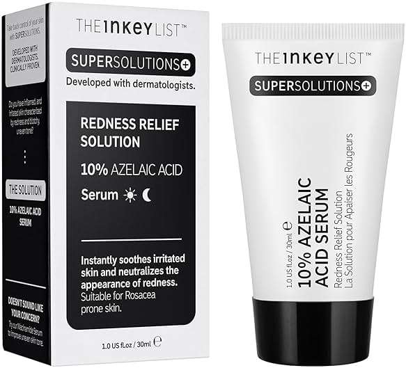 The INKEY List SuperSolutions Azelaic Acid 10% Serum, Fast-Absorbing Formula Helps Reduce Appearance of Redness and Soothes Skin, Leaves No White Cast, 1.01 fl oz - Image 5