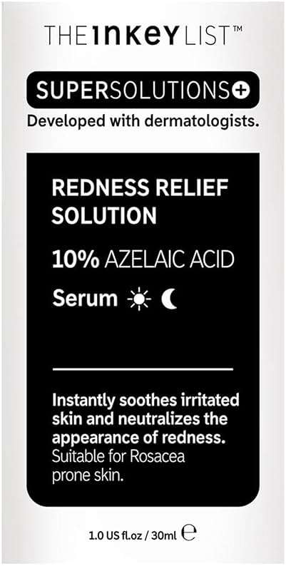The INKEY List SuperSolutions Azelaic Acid 10% Serum, Fast-Absorbing Formula Helps Reduce Appearance of Redness and Soothes Skin, Leaves No White Cast, 1.01 fl oz - Image 6