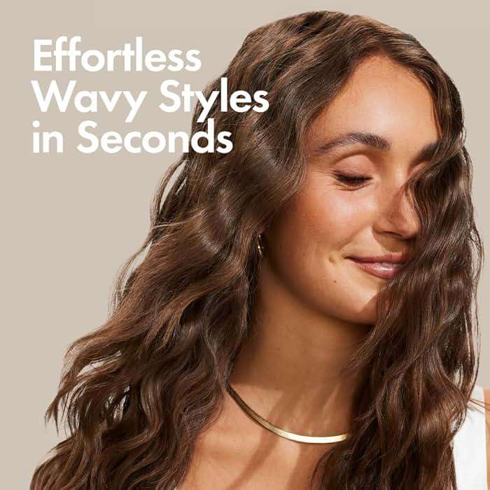 BONDIBOOST Wave Wand Hair Curling Iron Wand [25 mm], 1 Inch Ceramic Tourmaline Triple Extra Large Barrels + Long Lasting, Natural Looking Waves + Instant Heat Up for Fast Styling - Image 3