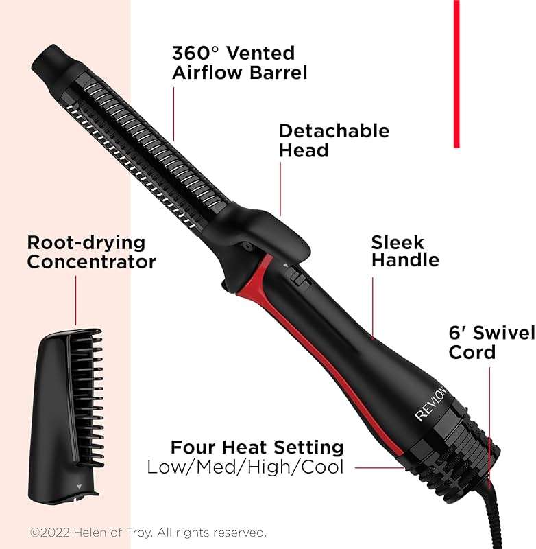 REVLON One-Step™ Blowout Styler | Dry and Curl Hair in One Tool - Image 7