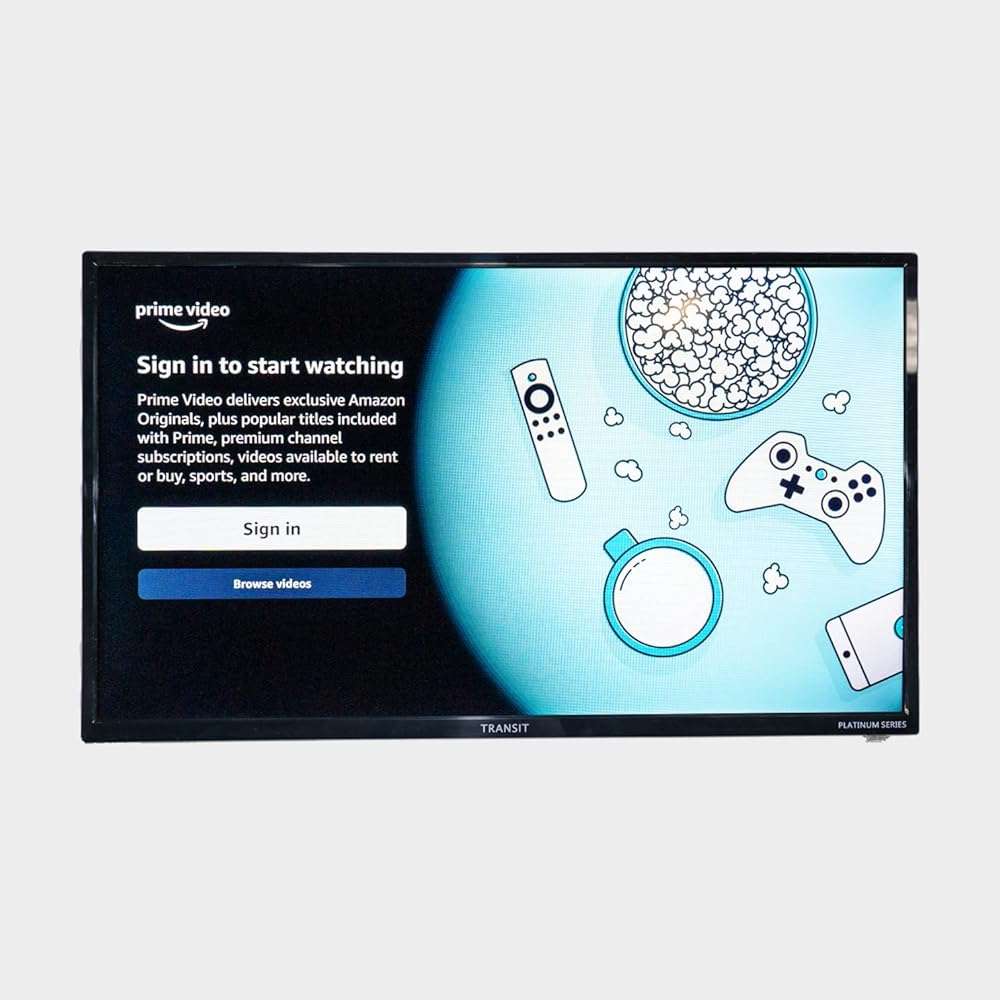 FREE SIGNAL TV Transit Platinum 12 Volt Smart TV, 32 inch TV with DVD Player, Pre-Download Apps, Bluetooth/Wifi Included, AC/DC Power with 1080P HD Resolution, HDMI/USB, Use in RVs, Campers, and Boats - Image 2