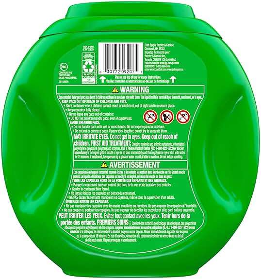 Gain Flings Liquid Washing Detergent Pacs, Now with Odor Defense + Color Guard, Original Scent, 4-In-1 Liquid Laundry Detergent Pods, Clean & Fresh, 76 Count (Packaging May Vary) - Image 13