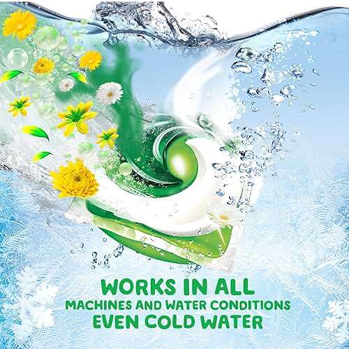 Gain Flings Liquid Washing Detergent Pacs, Now with Odor Defense + Color Guard, Original Scent, 4-In-1 Liquid Laundry Detergent Pods, Clean & Fresh, 76 Count (Packaging May Vary) - Image 6
