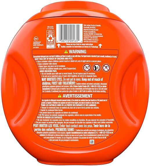 Tide PODS laundry detergent pacs, 3-in-1 Stain Remover, Odor Fighter, Color Protector, 76 Count, HE compatible, Original Scent - Image 13