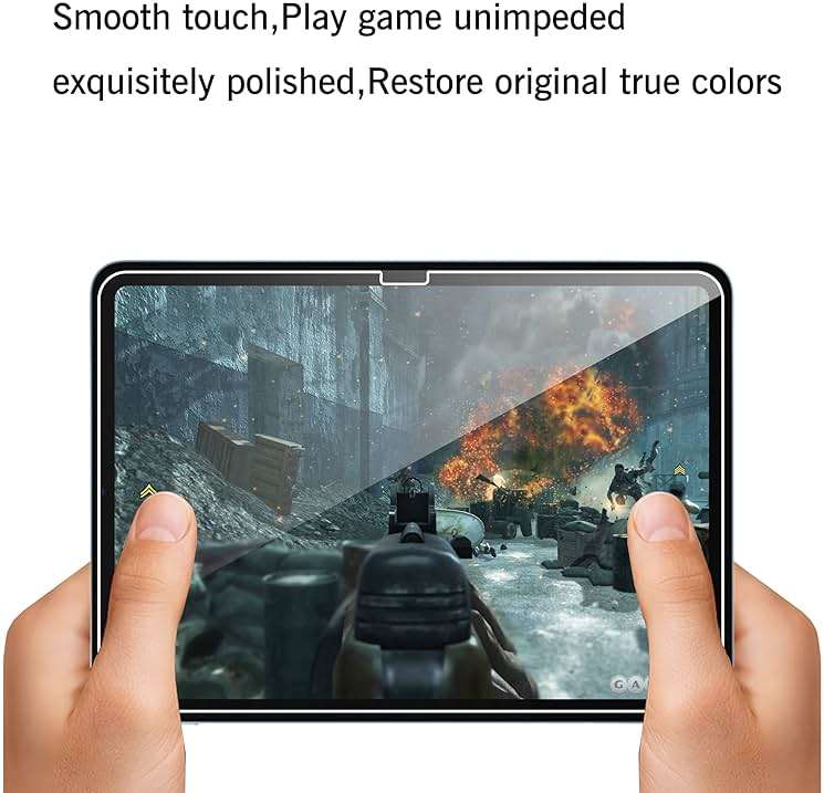 Ailun Screen Protector for iPad 11th A16 2025 [11 Inch] / 10th Generation 2022 [10.9 Inch], Tempered Glass [Face ID & Apple Pencil Compatible] Ultra Sensitive Case Friendly [2 Pack] - Image 6