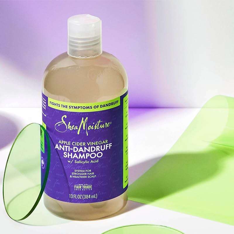 SheaMoisture Anti-Dandruff Shampoo Apple Cider Vinegar & Salicylic Acid For Removing Buildup System For A Healthier Scalp 13 Oz - Image 12