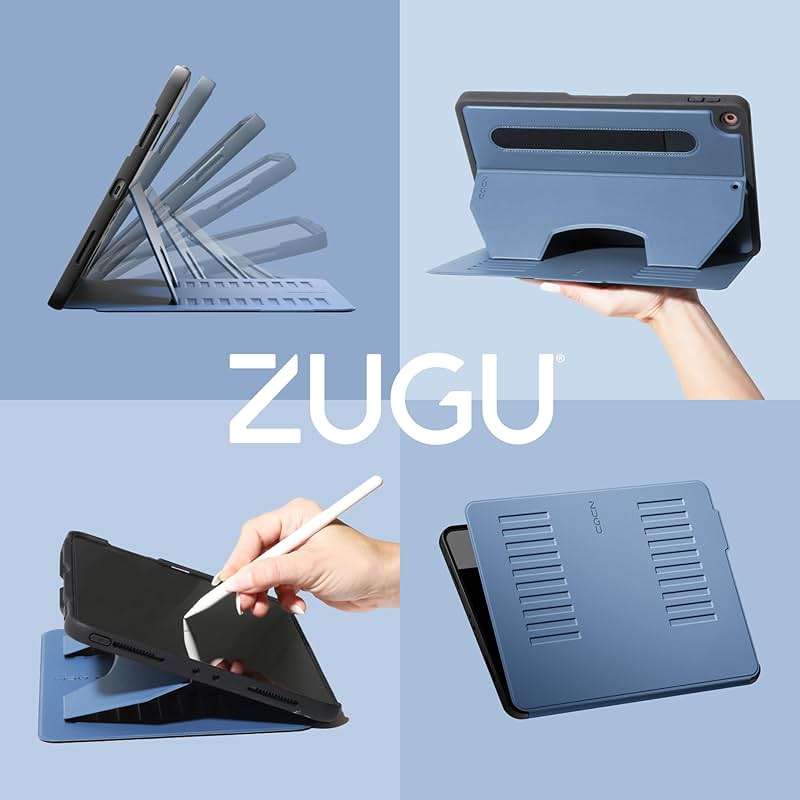 ZUGU CASE for iPad A16 11th Generation 11 Inch (2025), 10th Gen 10.9 Inch (2022) Magnetic Stand & Sleep/Wake Cover, Model #s A3354, A3355, A3356, A2696, A2757, A2777, Stealth Black - Image 6