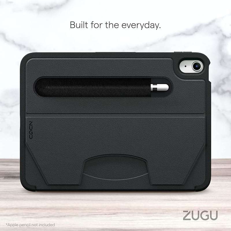 ZUGU CASE for iPad A16 11th Generation 11 Inch (2025), 10th Gen 10.9 Inch (2022) Magnetic Stand & Sleep/Wake Cover, Model #s A3354, A3355, A3356, A2696, A2757, A2777, Stealth Black - Image 9