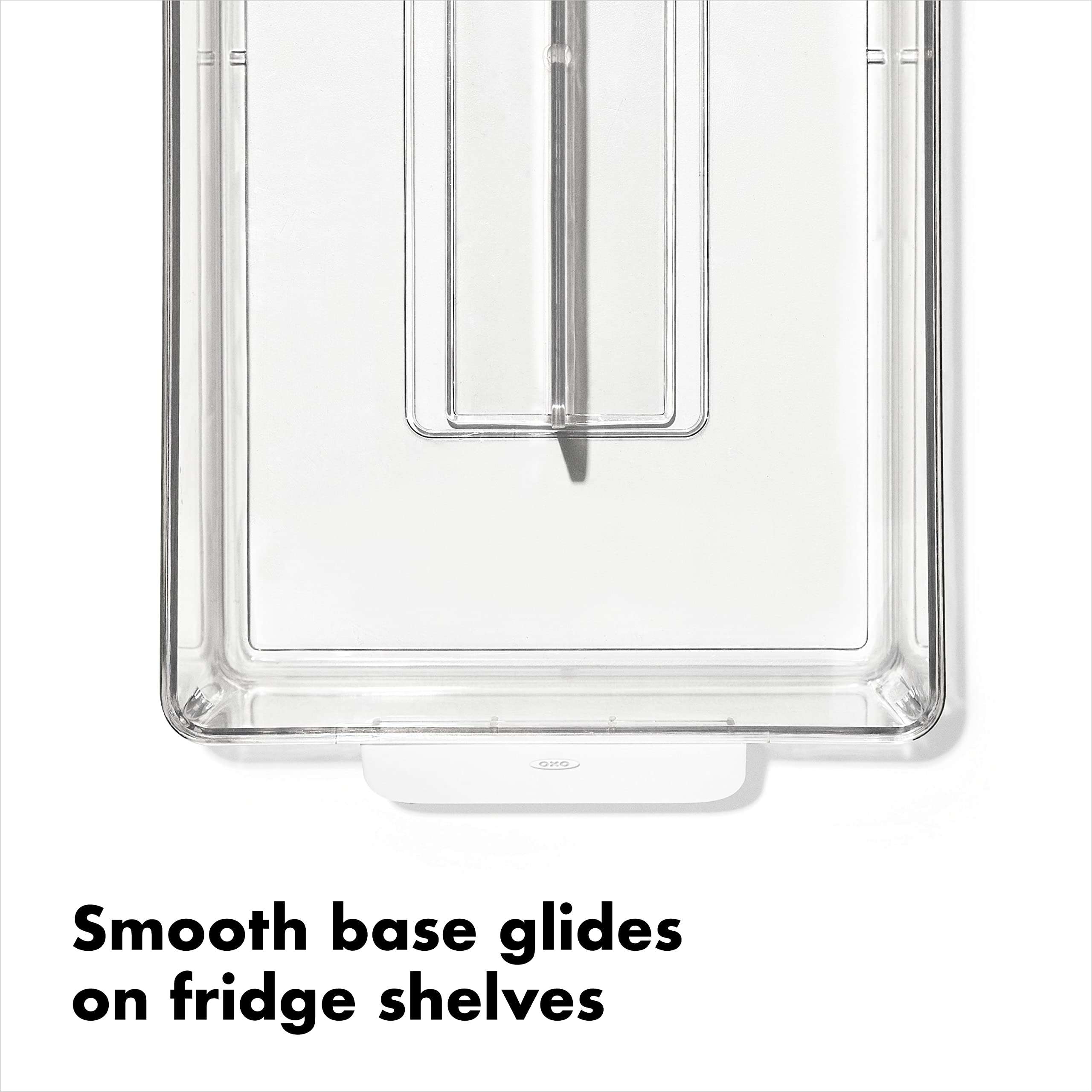 OXO Good Grips Adjustable Fridge Storage Bin - for Condiments, Juice Pouches, Snack Cups and More - Image 6