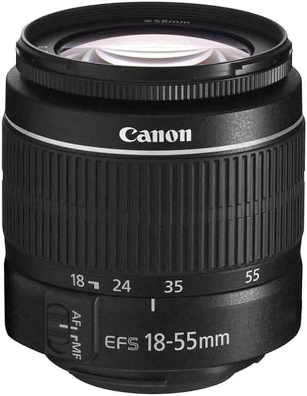 Canon EOS 4000D / Rebel T100 DSLR Camera 18-55mm Zoom Lens + ZeeTech Accessory Bundle with SanDisk 32GB Memory Card, Cleaning Starter Kit, High Speed Memory Card Reader (Renewed) - Image 3