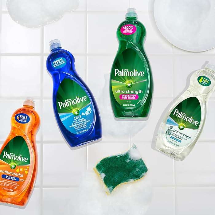Palmolive Ultra Dishwashing Liquid Dish Soap, Pure + Clear Fragrance Free - 32.5 Fluid Ounce (Packaging may vary) - Image 7