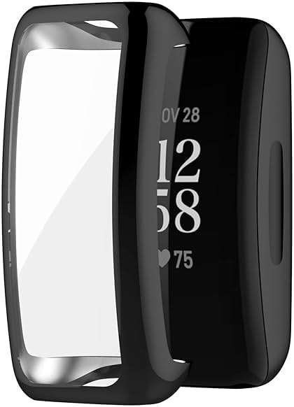FitTurn Compatible with Fitbit Inspire 3/Inspire 2 Screen Protector Case, 7 Metal Colour Full Coverage Soft TPU Shockproof Case Protective Screen Cover Bumper Shell for Inspire 3/Inspire 2 HR - Image 4