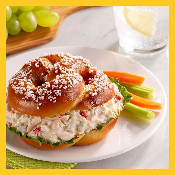 StarKist Chicken Creations Chicken Salad Pouch (5 oz - 12 Pack) Fully Cooked White Meat, 19g Protein Per Serving, Gluten Free, Soy Free, No Draining, Ready to Eat for Salad and Sandwiches - Image 7