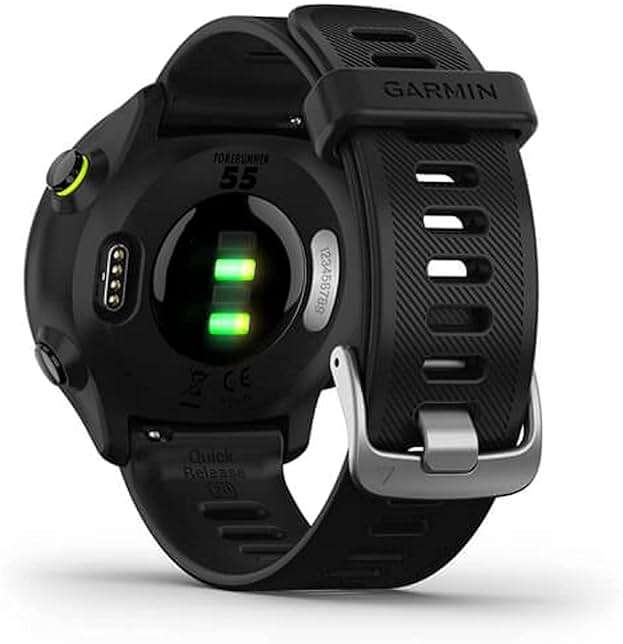 Garmin Forerunner 55, GPS Running Watch with Daily Suggested Workouts, Up to 2 weeks of Battery Life, Black (Renewed) - Image 8