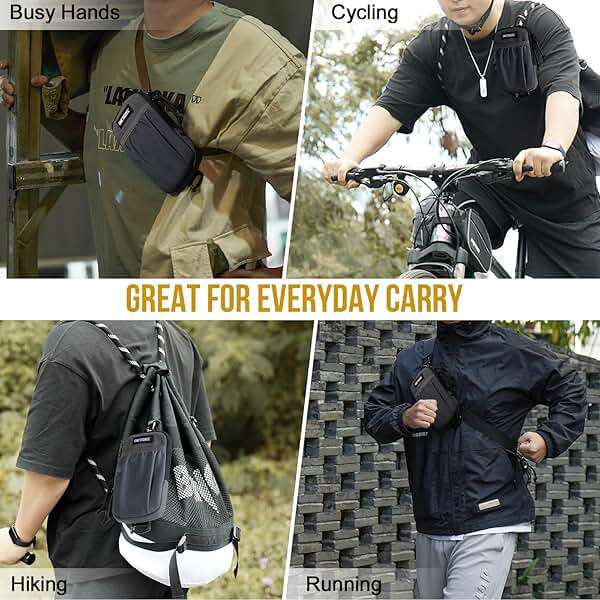 ONETIGRIS Cell Phone Pouch, Molle Holster Holder for Men Belt, for iPhone 17 Pro Max/Air/17/16/15/14 /13/12/11/X/XR/XS/8 Plus/7/6, for Galaxy S25 Ultra/s25/S24 /S23/S22/S21 - Image 7