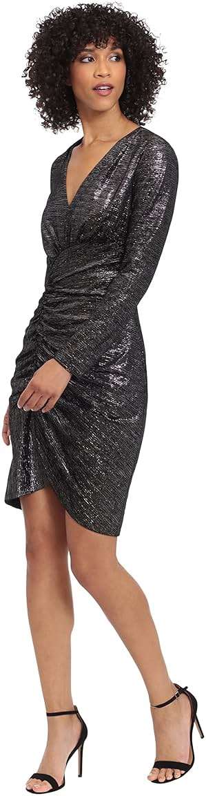 Maggy London Women's Long Sleeve Holiday Dress Party Cocktail Occasion - Image 2