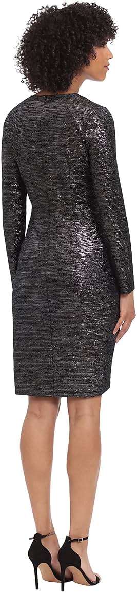 Maggy London Women's Long Sleeve Holiday Dress Party Cocktail Occasion - Image 3
