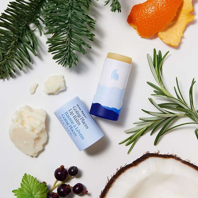 Ursa Major Going Places Lip Balm | Natural Lip Moisturizer for Cracked and Dry Lips | Hydrate, Soothe and Protect | Recyclable Cardboard Tube | 0.5 oz | 2-Pack - Image 7