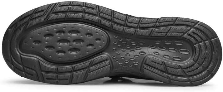 vibdiv Men's Lightweight Knit Sneakers Breathable Casual Walking Shoes Comfortable for Daily Work Gym Travel - Image 6