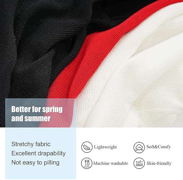 Satuun Women's 3/4 Sleeve Bolero Shrugs Lightweight Open Front Cropped Cardigan Sweaters - Image 4