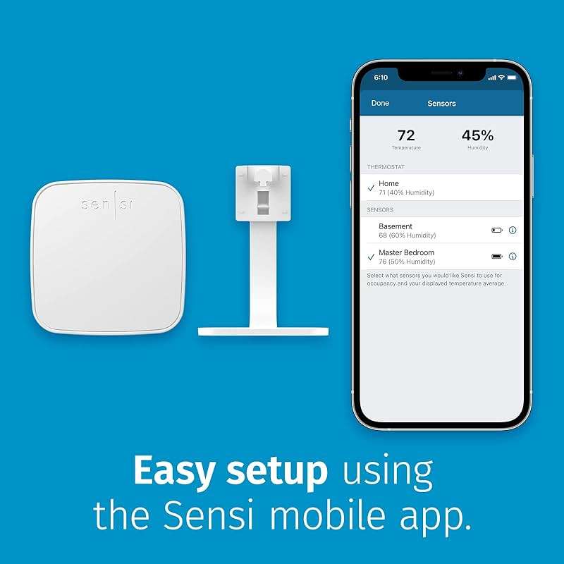 Emerson Room Sensor-Compatible with Emerson Touch 2 Smart Thermostat - Image 6