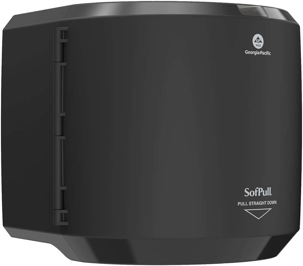 SofPull Centerpull Large by Georgia-Pacific PRO Paper Towel Dispenser, 10.13” W x 11.33” D x 10.58” H, 1 Dispenser, 58201B - Image 1