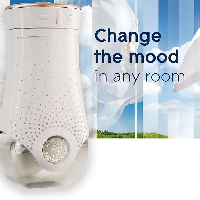Glade PlugIns Refills Air Freshener, Scented and Essential Oils for Home and Bathroom, Clean Linen, 6.7 Fl Oz, 10 Count - Image 3