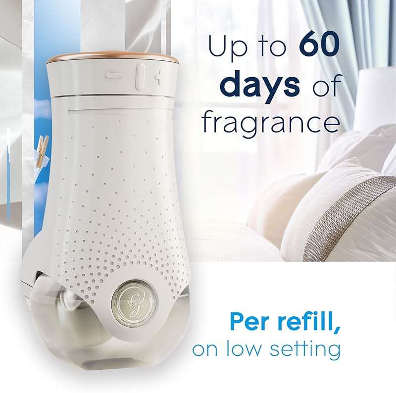Glade PlugIns Refills Air Freshener, Scented and Essential Oils for Home and Bathroom, Clean Linen, 6.7 Fl Oz, 10 Count - Image 8