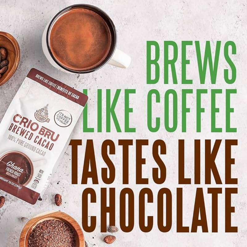 Crio Bru Highlander Grogg Roast Brewed Cacao Drink, 1.5lb - Image 3